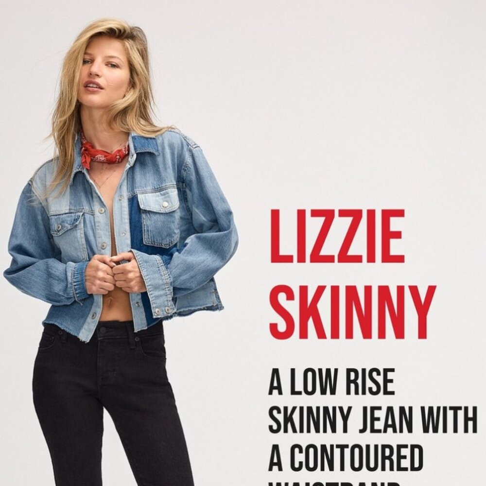 NWT Lucky Brand Low-Rise Lizzie Skinny Jeans